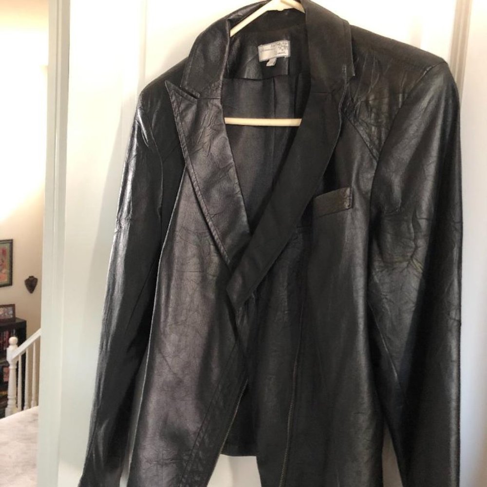 Hannah & Gracie Leather Jacket